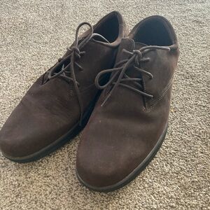 Timberland Men’s Oxfords Brown Earth Keepers New Buck Leather 5423A Size 11 M